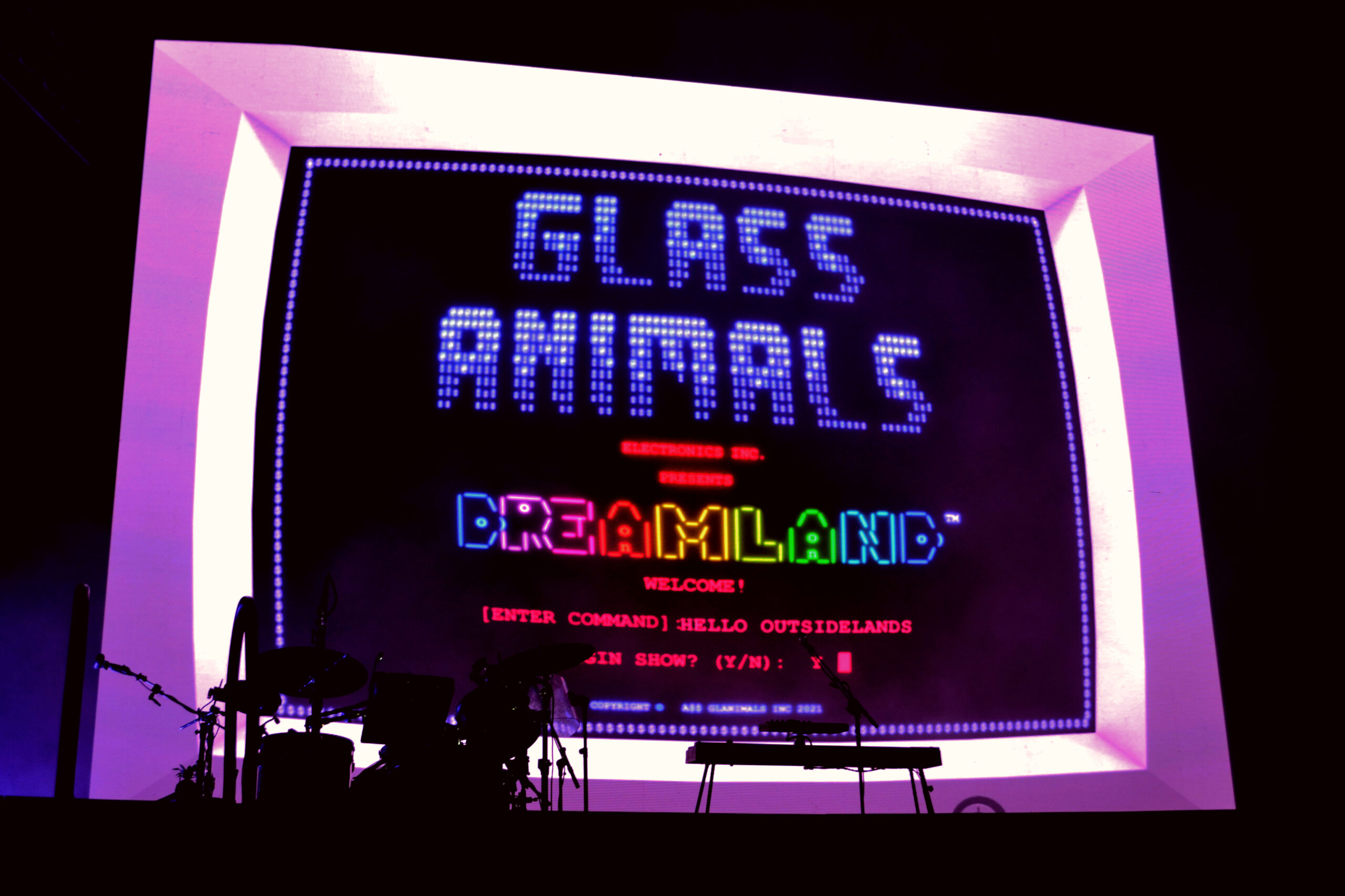 Glass Animals Outside Lands 2021