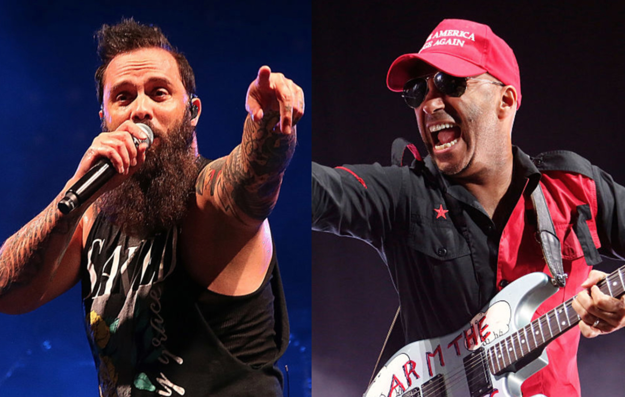 John Cooper and Tom Morello