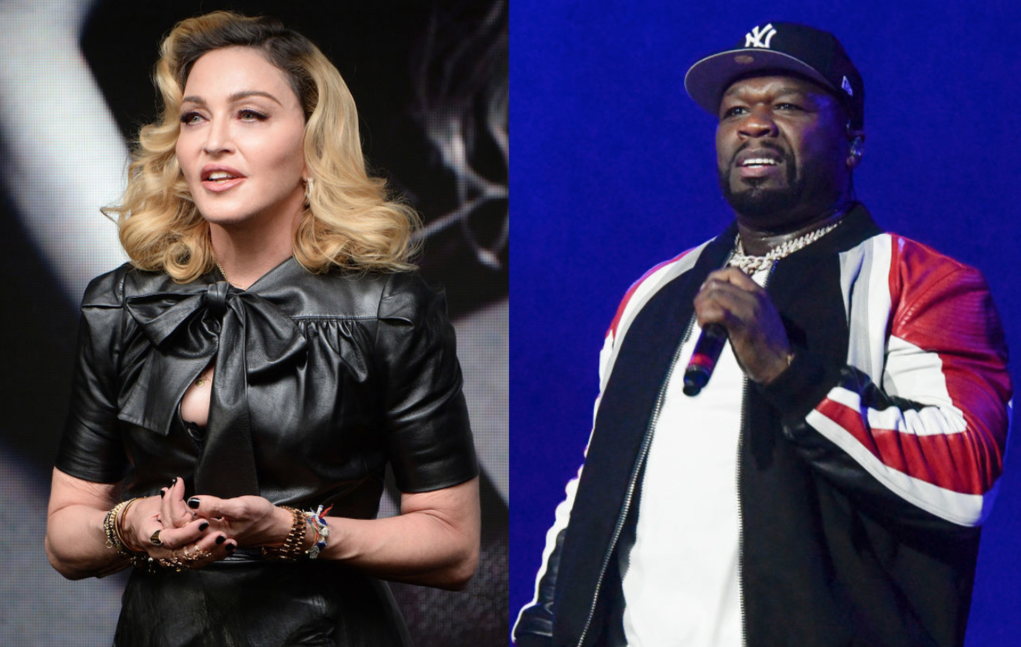 Madonna and 50 Cent
