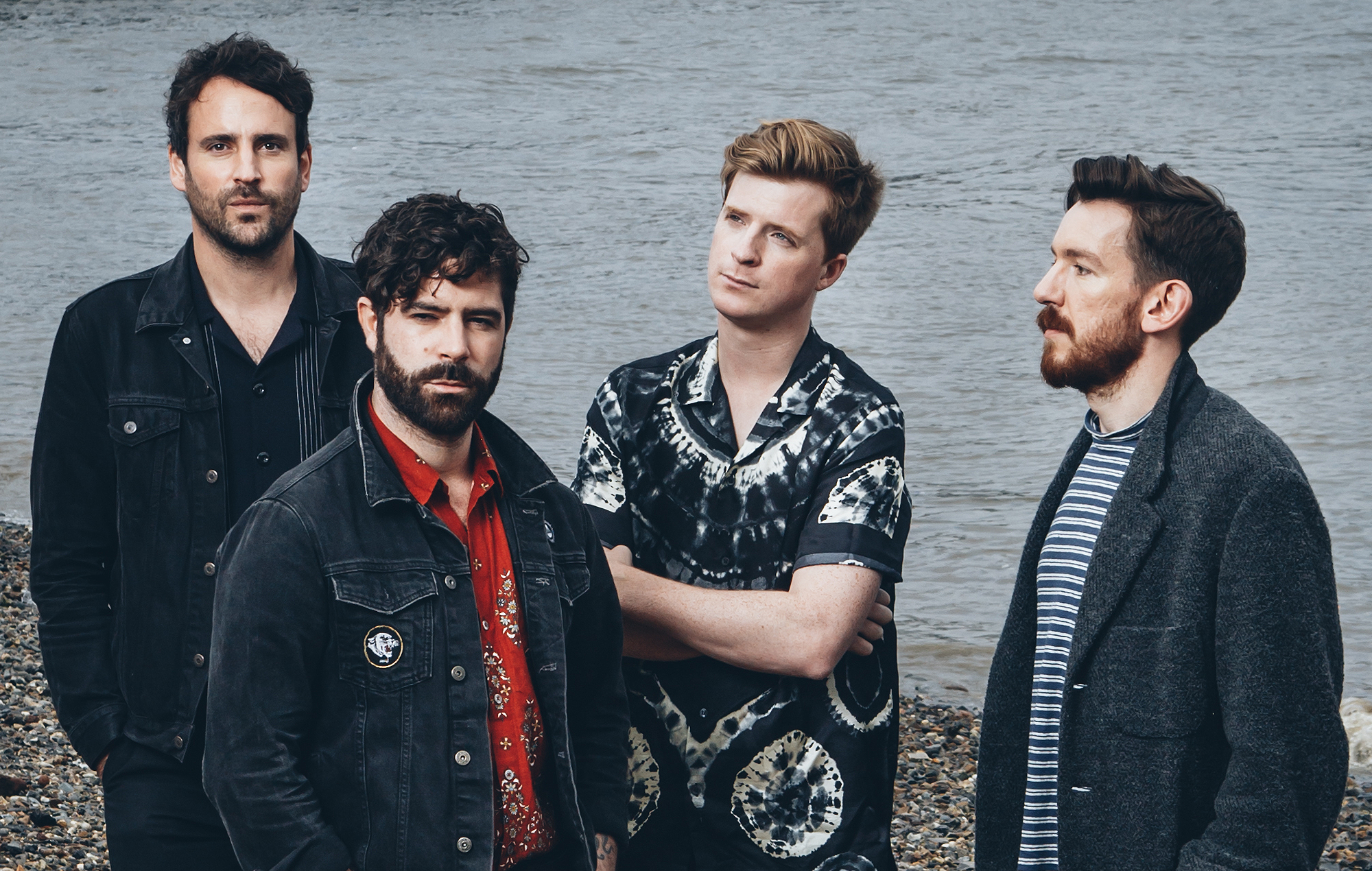 Foals shot for NME. Credit: Andy Ford