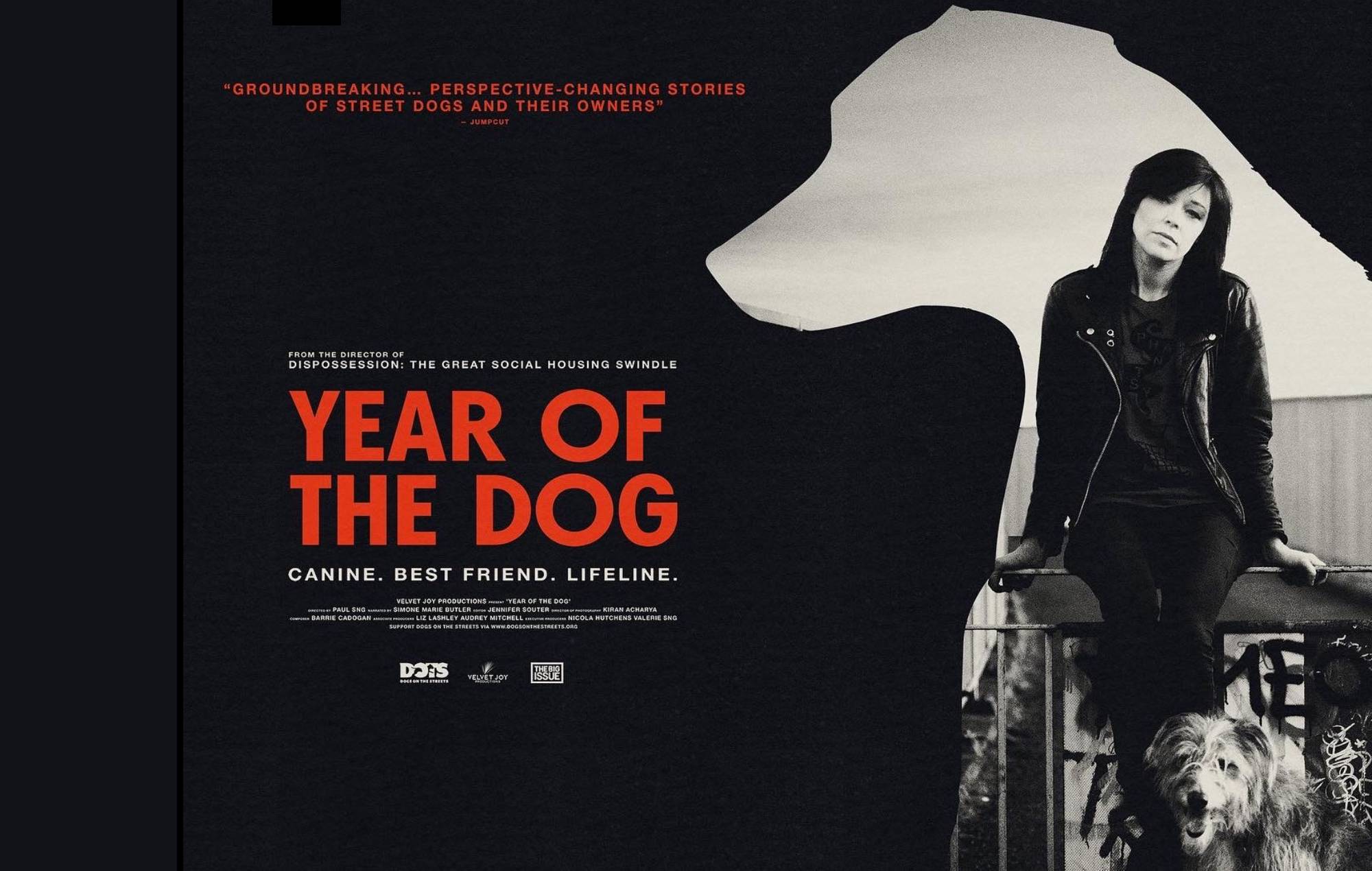Primal Scream's Simone Butler presents new documentary, 'Year Of The Dog'. Credit: Press