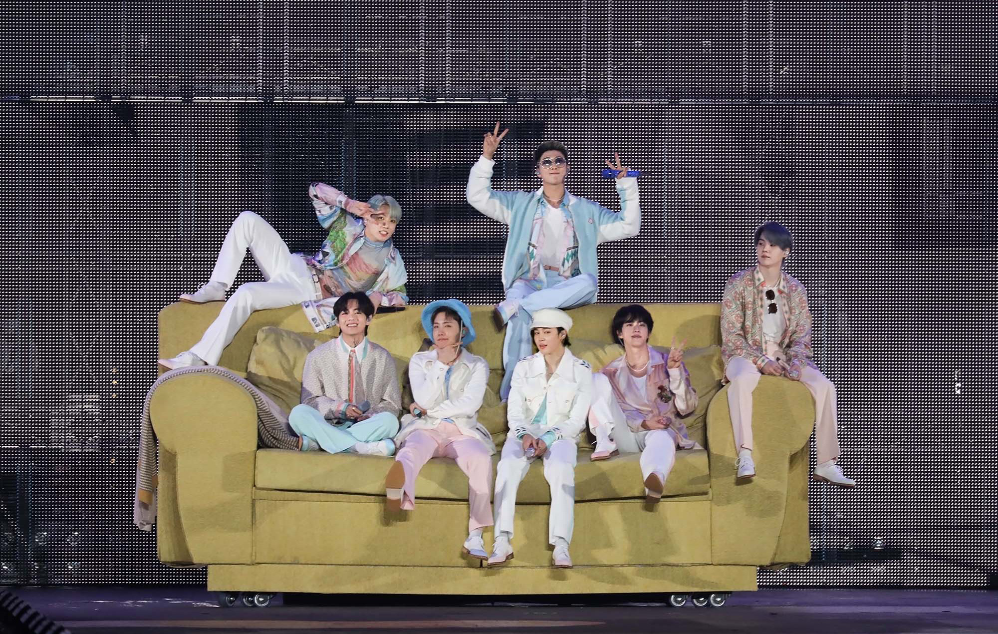 BTS concert Permission To Dance On Stage