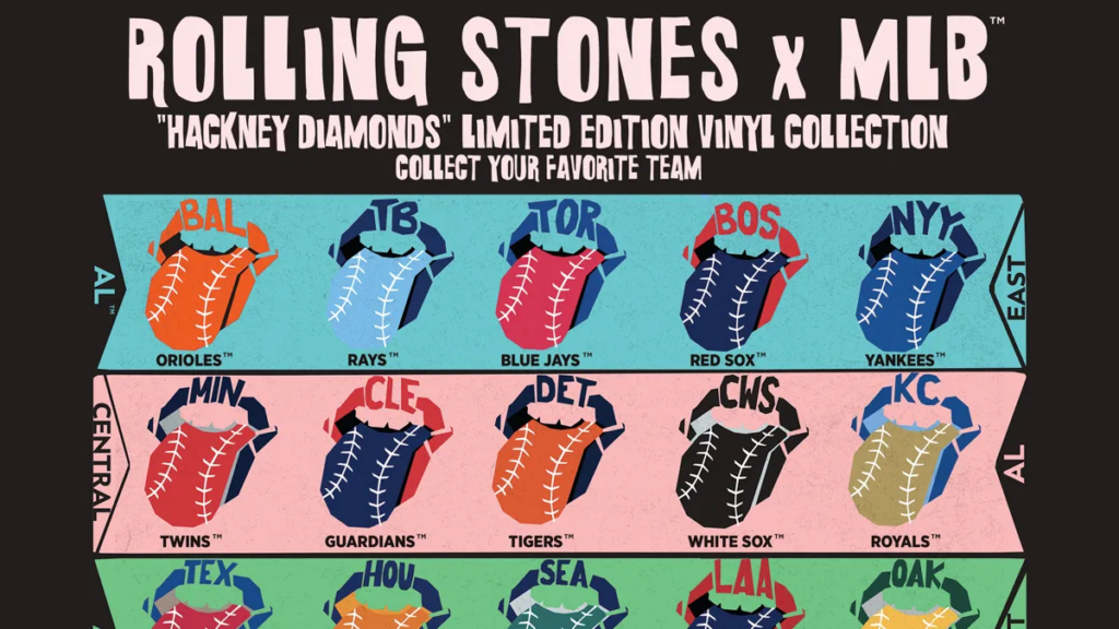 the-rolling-stones-team-up-with-major-league-baseball-on-team-customized-vinyl-album-pressings