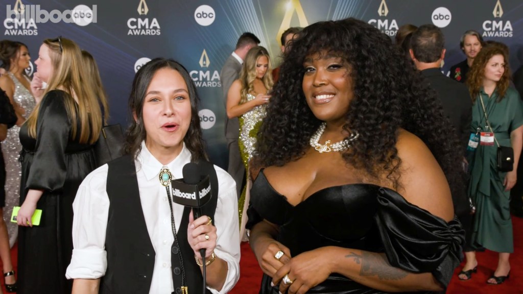brittany-spencer-on-releasing-her-debut-album,-supporting-maren-morris-on-‘the-tonight-show’-&-more-|-cma-awards 2023
