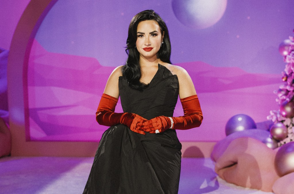demi-lovato-bakes-with-paris-hilton,-dances-with-trixie-mattel-&-more-in-‘a-very-demi-holiday-special’ trailer