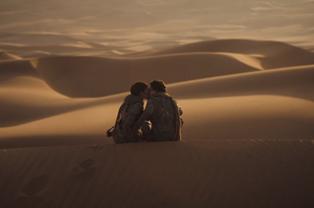 zendaya-&-timothee-chalamet-share-a-kiss-in-high-intensity-‘dune:-part-two’ trailer