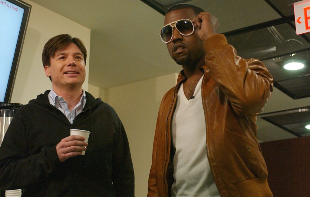 watch-mike-myers-make-mock-reunion-with-kanye-west-in-‘snl’-sketch