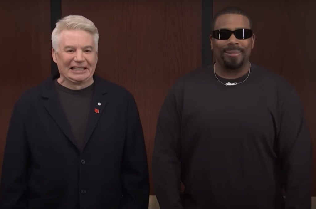 ‘ye’-and-mike-myers-reunite-in-‘snl’-elevator-sketch-20-years-after-hurricane-katrina-telethon: watch