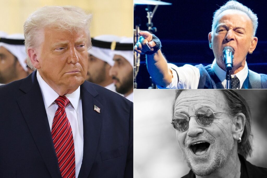 trump-demands-springsteen,-bono-investigation-over-harris-support
