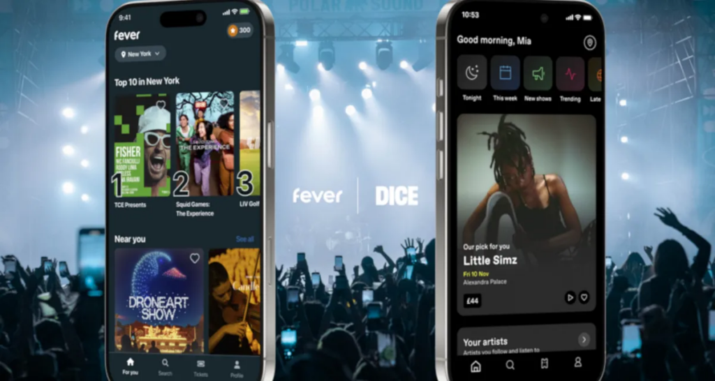 moments-following-its-$100-million-raise,-fever-scoops-up-ticketing-platform-dice