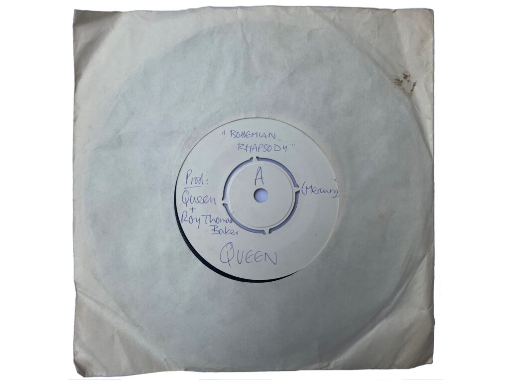 ultra-rare-7″-test-pressing-of-queen’s-“bohemian-rhapsody”-to-be-auctioned-for-charity