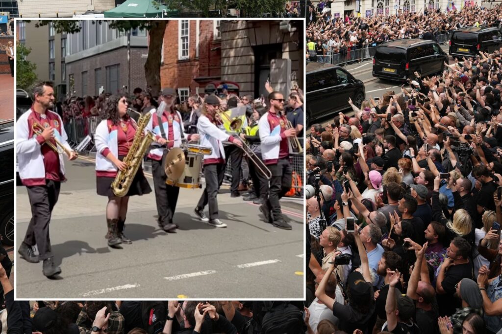 who-was-the-band-that-played-during-ozzy’s-funeral-procession?
