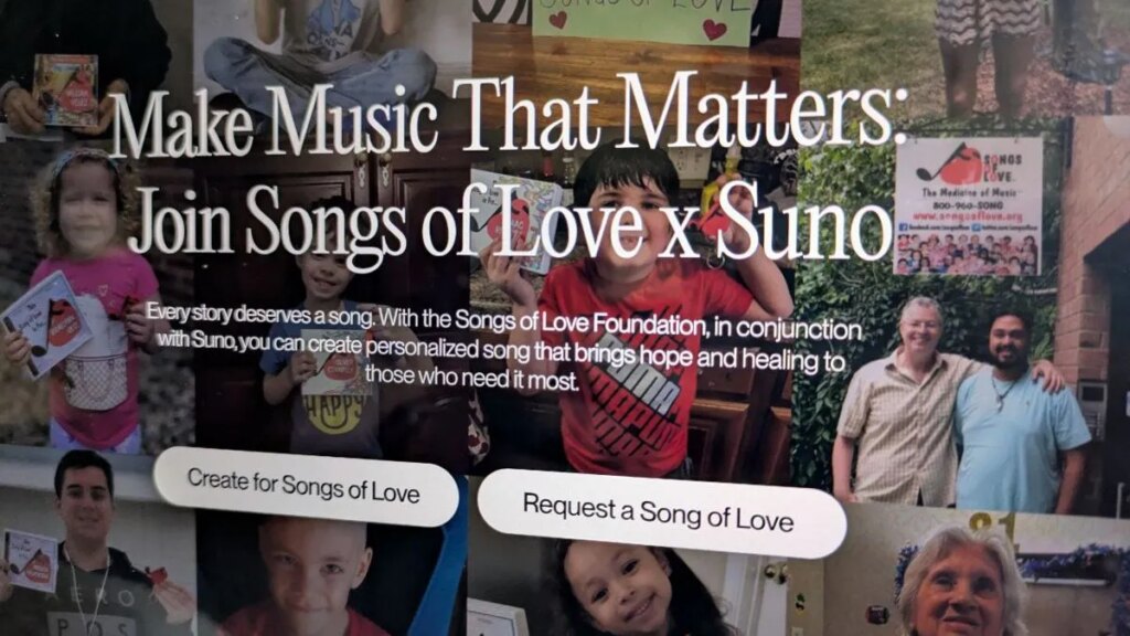 suno-partners-with-songs-of-love-foundation:-can-ai-truly-compose-songs-that-heal?