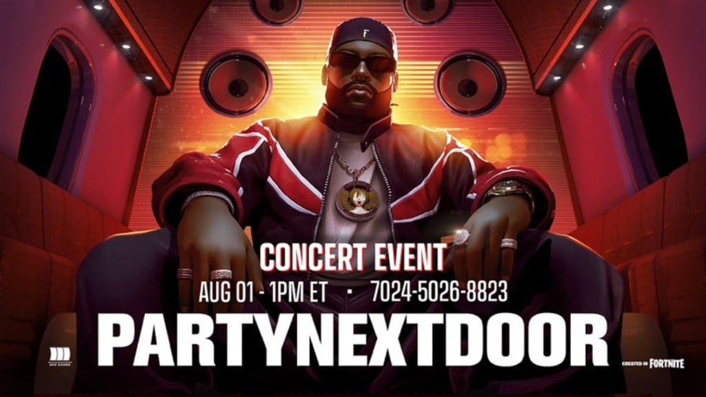 sony-music-tees-up-partynextdoor-‘immersive-music-experience’-on-fortnite