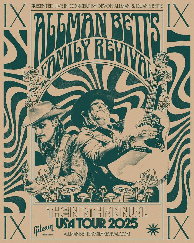the-ninth-annual-allman-betts-family-revival-outline-initial-2025-artist-lineup,-dates-and-locations