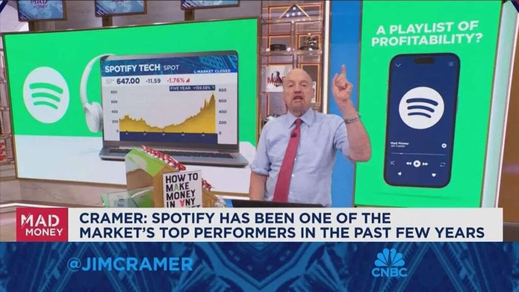 jim-cramer-befuddled-by-spotify’s-lackluster-q2-performance—”i-don’t-get-it”