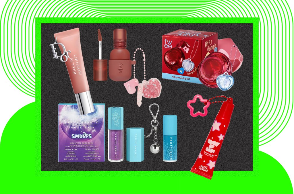 lip-products-are-getting-the-bag-charm-treatment:-here-are-11-glosses-&-balms-with-charms attached