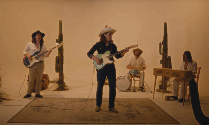 daniel-donato’s-cosmic-country-debut-“cowpoke”-cover-in-“desert-fest”-themed-show