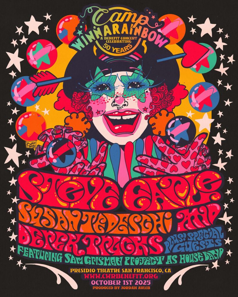 watch:-wavy-gravy’s-50th-anniversary-camp-winnarainbow-benefit-concert-presents-steve-earle,-susan-tedeschi,-derek-trucks-and-sam-grisman-project-with-special-guests-peter-rowan-and-david-nelson