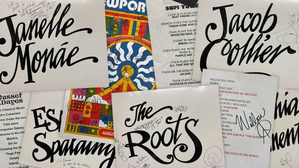 newport-folk-and-jazz-festivals-auction-signed-artist-placards,-setlists,-posters-and-more