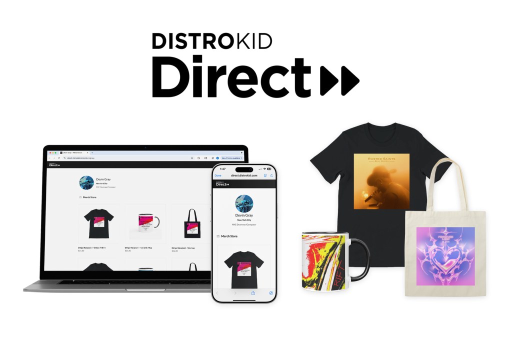 distrokid-artists-can-now-create-custom-t-shirts,-mugs-&-more-with-new-direct-to-fan platform
