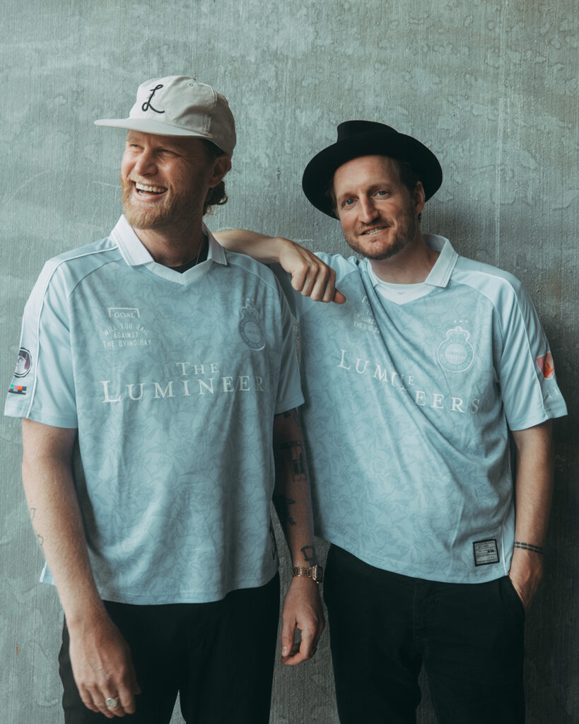 the-lumineers-unveil-20th-anniversary-soccer-jersey-with-goal-project,-benefiting-soccer-without-borders-colorado