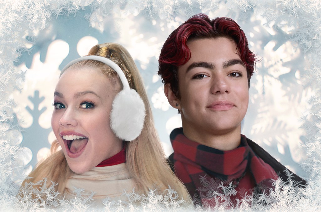 ‘zombies-4’-stars-freya-skye-&-malachi-barton-reunite-for-‘snow-angels’-winter-music-video: premiere