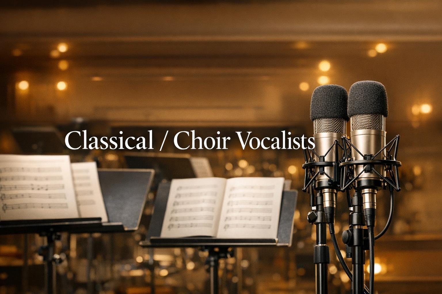 Classical / Choir Vocalists Forum