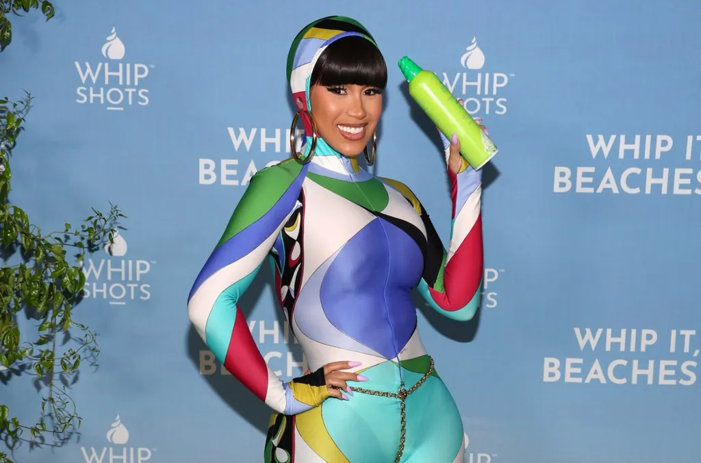 cardi-b-welcomes-the-holiday-season-with-peppermint-whipshots-campaign photo