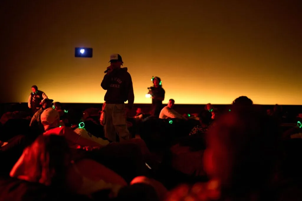 a-stellar-return:-chance-the-rapper-unveils-star-line-at-airbnb-powered-adler-planetarium-experience