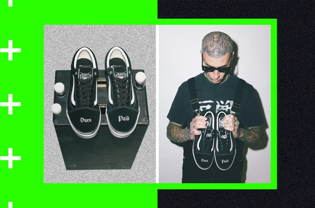 travis-barker-debuts-old-skool-sneaker-collab-with-vans:-shop-the shoes